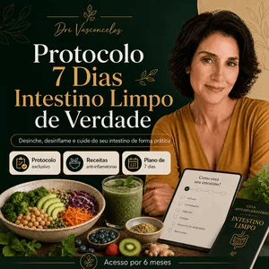 Protocolo 7 Dias – Intestino Limpo de Verdade